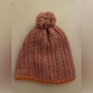 Orange Rust Colored Winter Hat By Universal Thread Women’s OS